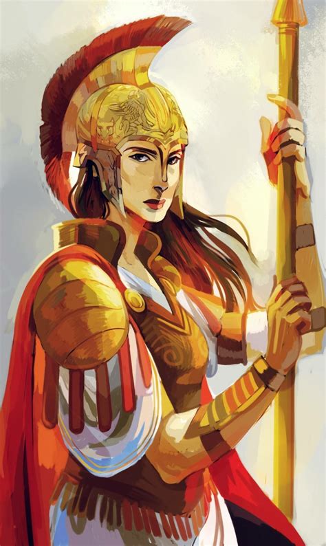 athena fan art pjo.